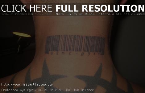 barcode tattoo meaning