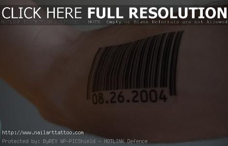 barcode tattoo series