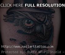 barn owl tattoo designs for men