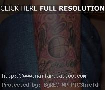 basketball tattoo designs