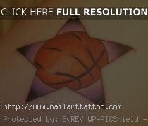 basketball tattoo designs for girls