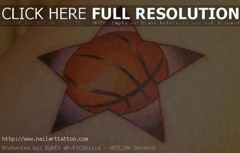 basketball tattoo designs for girls