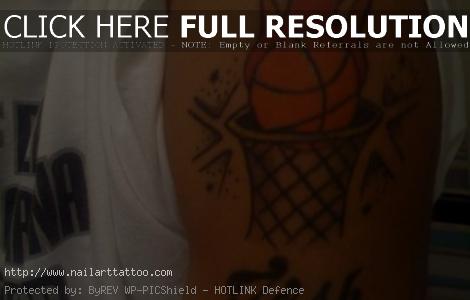 basketball tattoo designs for women