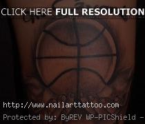 basketball tattoos for men