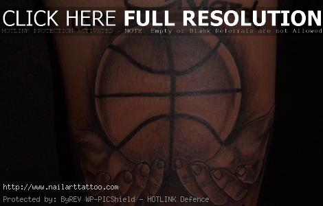 basketball tattoos for men