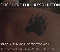 bear paw tattoos