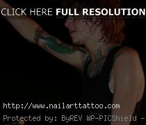 ben bruce asking alexandria tattoos