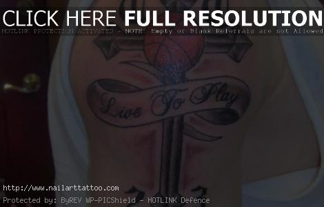 best basketball tattoo designs