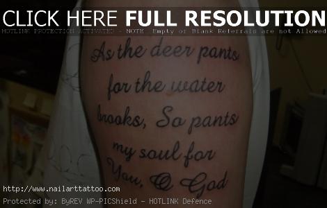 best bible verse tattoos for men