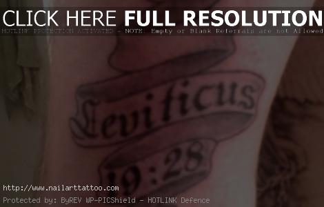 best bible verses for tattoos