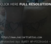 best friend heart tattoos