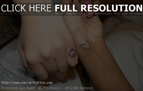 best friend matching tattoos