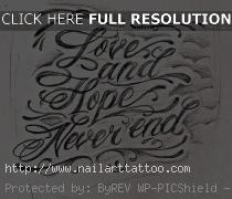 best tattoo fonts for guys