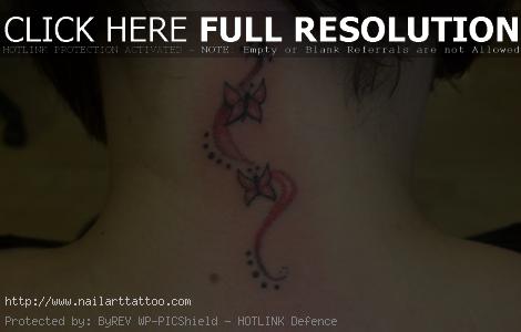 best tattoos for girls on neck