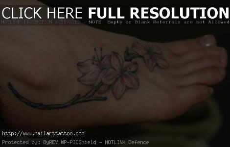 best tattoos for women on foot