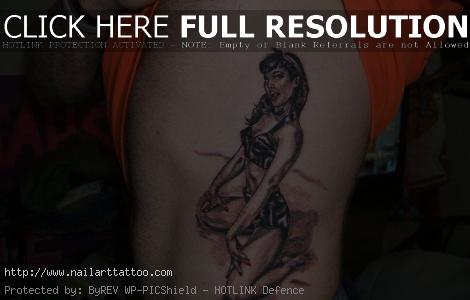 bettie page tattoos