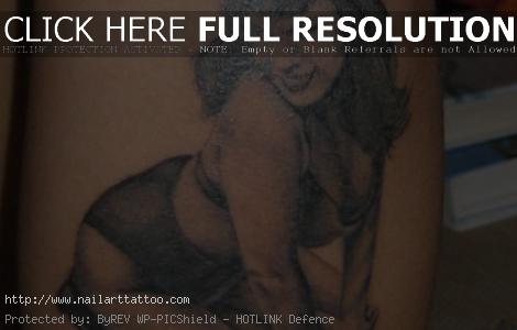 bettie page tattoos designs