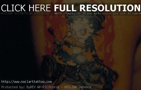 betty boop tattoo images