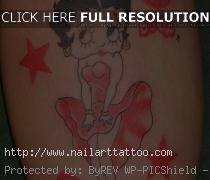 betty boop tattoos designs