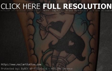 betty boop tattoos for women