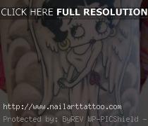 betty boop tattoos images