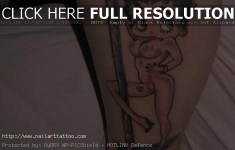 betty boop tattoos meaning
