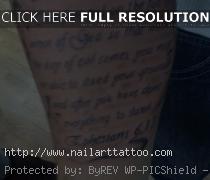 bible quote tattoos arm