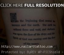bible scripture tattoos