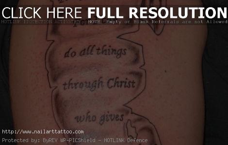 bible scripture tattoos for men