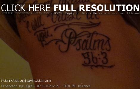 bible scripture tattoos on ribs