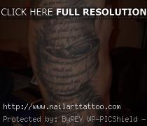 bible scripture tattoos on side