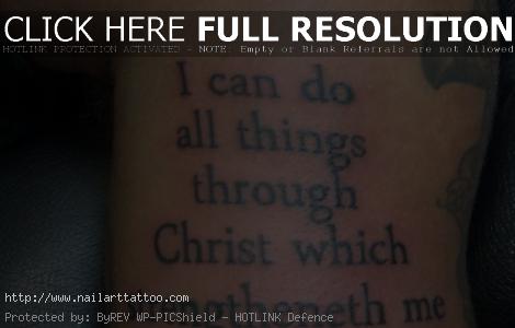 bible scriptures tattoos