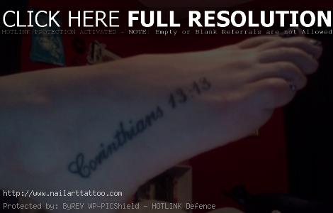 bible verse tattoo designs