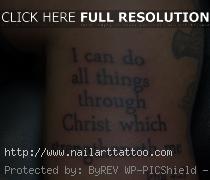 bible verse tattoo