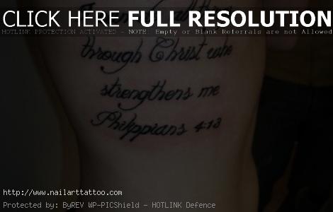 bible verse tattoos for girls