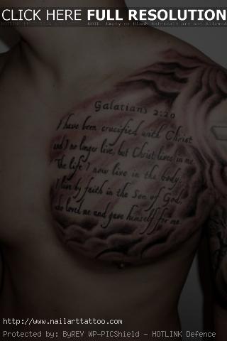 Tattoo Bible Quotes For Men