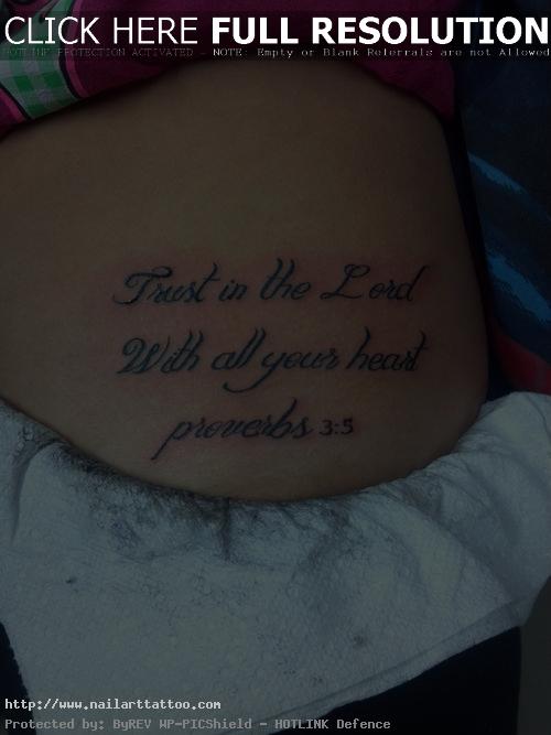 Tattoo Bible Quotes On Arm