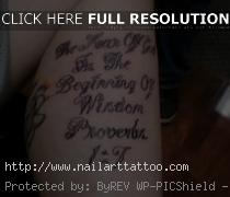 bible verses tattoo ideas