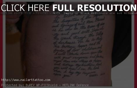 bible verses tattoos about family