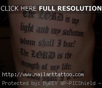 bible verses tattoos about strength