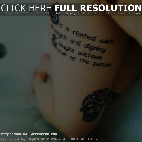 Tattoo Bible Quotes For Girls