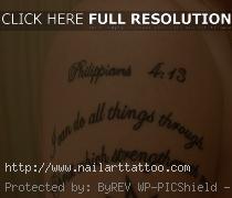 bible verses tattoos on arm