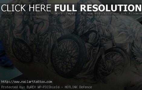 biker tattoo designs men