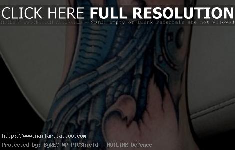 biomechanical tattoo designs gallery
