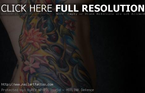 biomechanical tattoo designs sleeve