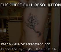 birch tree tattoo