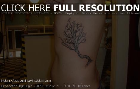 birch tree tattoo