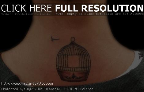 bird cage tattoo ideas
