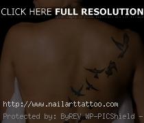 bird cage tattoo on back