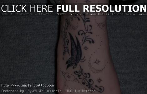 bird foot tattoo designs